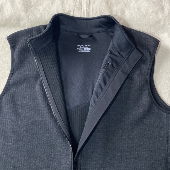 Voormi Wool Blend Full Zip Vest - Men's XL Old Money Golf Casual - Picture 5 of 15